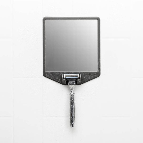 The Joseph Shower Mirror & Razor Holder
