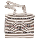 Aztec Large Cotton Half Moon Bag