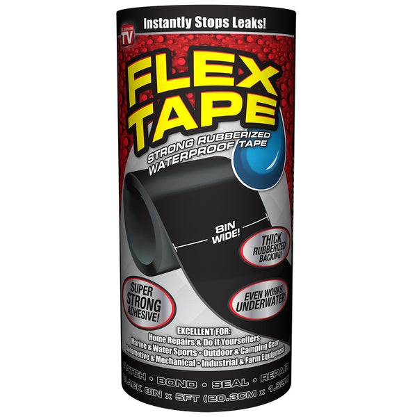 FLEX TAPE - BLACK 8 .in