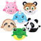 2.75 in Animal Plush Squeezy Bead Ball