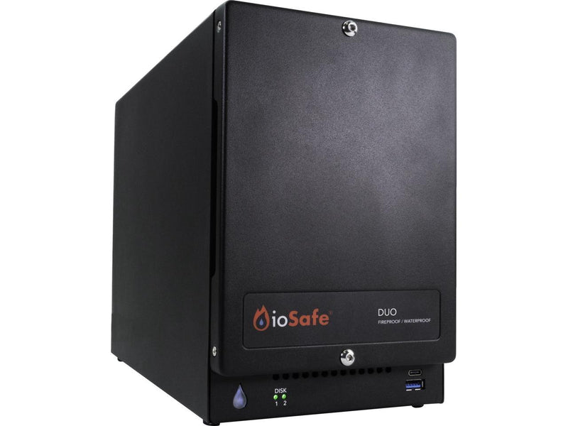 ioSafe Duo 16TB RAID 1 USB 3.2 Fireproof/Waterproof Desktop Hard Drive