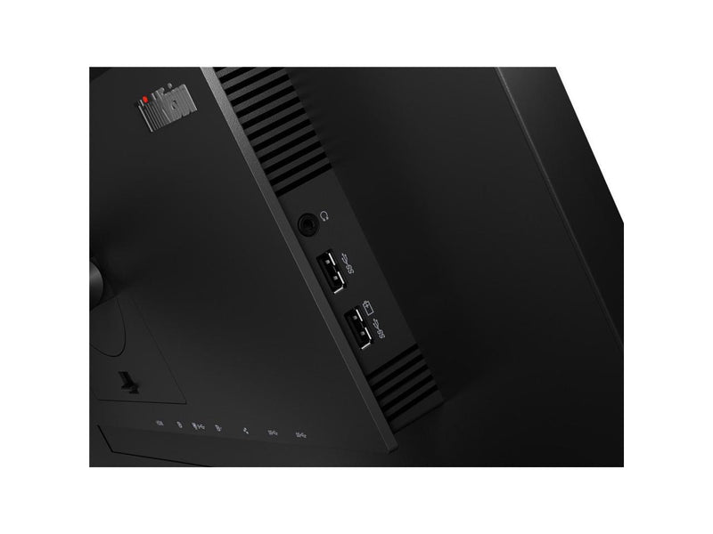 Lenovo ThinkVision P27h-20 27" WQHD WLED LCD Monitor - 16:9 - Raven Black - 27"
