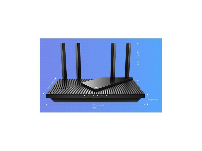 TP-Link WiFi 6 Router AX1800 Smart WiFi Router (Archer AX21) - Dual Band
