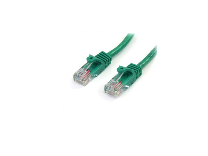 StarTech.com 45PATCH6GN 6 ft. Cat 5E Green Cat5e Snagless Patch Cable