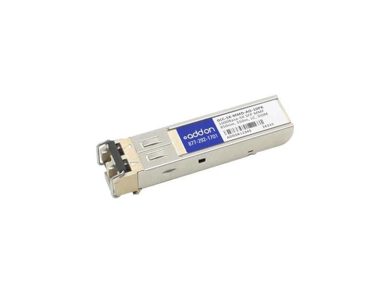 AddOn Cisco GLC-SX-MMD Compatible TAA compliant 1000Base-SX SFP Transceiver