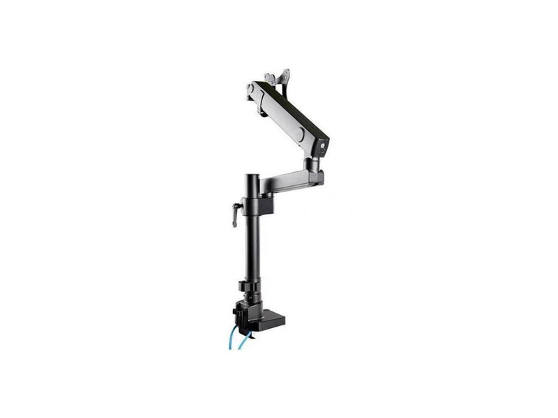 StarTech Desk Mount Single Monitor Arm for up to 34" Display Black ARMPIVOT2USB3