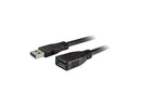 Comprehensive USB3-AMF-35PROAP 35 ft. Black Pro AV/IT Plenum Active USB 3.0 A