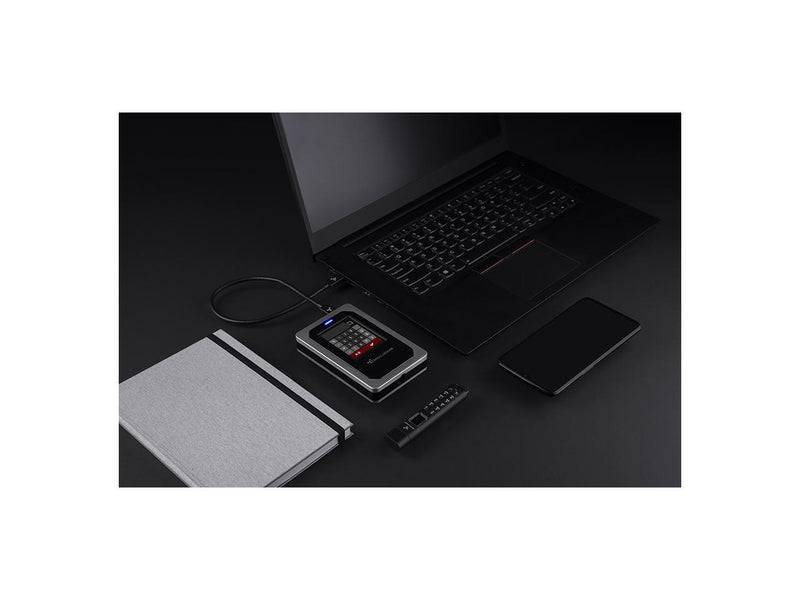 DataLocker DL4 FE 1TB USB 3.2 Portable External Solid State Drive DL4SSD1TBFE