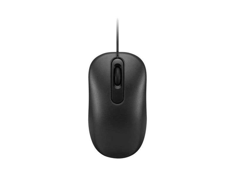 Lenovo Basic Ambidextreous Optical 3 Buttons Wired USB Mouse Black 4Y51C68693