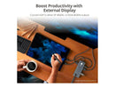 SIIG Mini DisplayPort 4K Video Dock with USB 3.0 LAN Hub JU-H30F11-S1