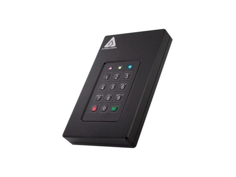 Apricorn Aegis Fortress 4 TB Hard Drive - External - USB 3.0