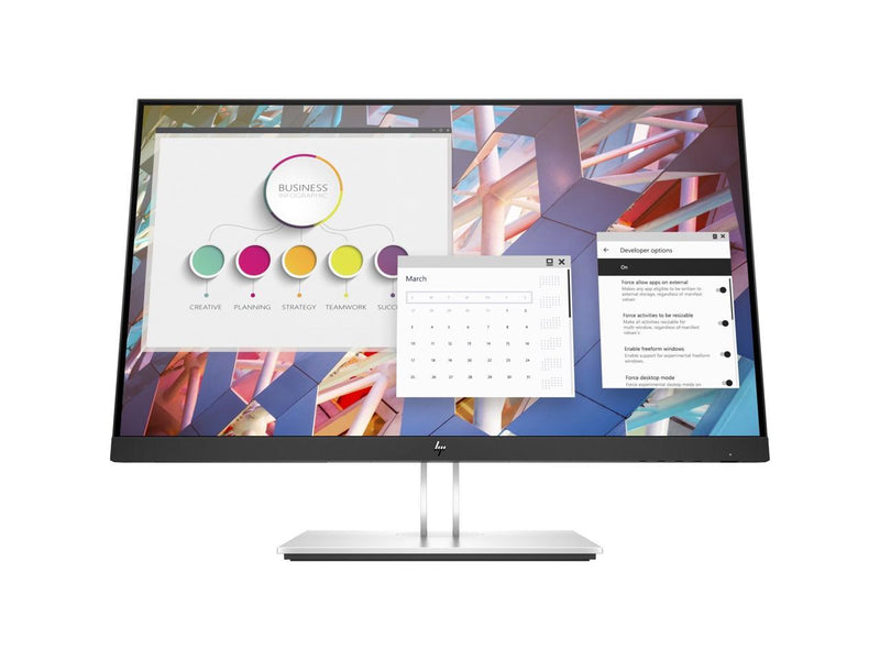 HP E24 G4 23.8" Full HD LED LCD Monitor - 16:9 - Black - 24" Class - 60 Hz - IPS