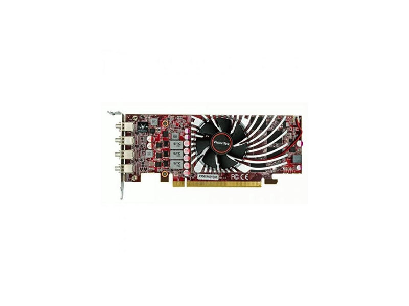 VisionTek Radeon RX560 SFF 4M 2GB GDDR5 (4X Mini DP) - 901443