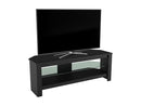 AVF CA115BOX-A: Calibre 45 inch Black Oak Effect TV Stand with Glass Shelf - Up