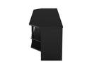 AVF CA115BOX-A: Calibre 45 inch Black Oak Effect TV Stand with Glass Shelf - Up
