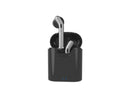 Naxa True Wireless Earphones with Charging Battery Case - Stereo - Black - True