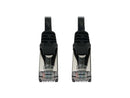 Tripp Lite Cat6a 10G Snagless Shielded Slim STP Ethernet Cable (RJ45 M/M), PoE,