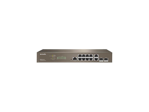 Tenda L3 Managed Switch - 10 Ports - Manageable - Gigabit Ethernet -