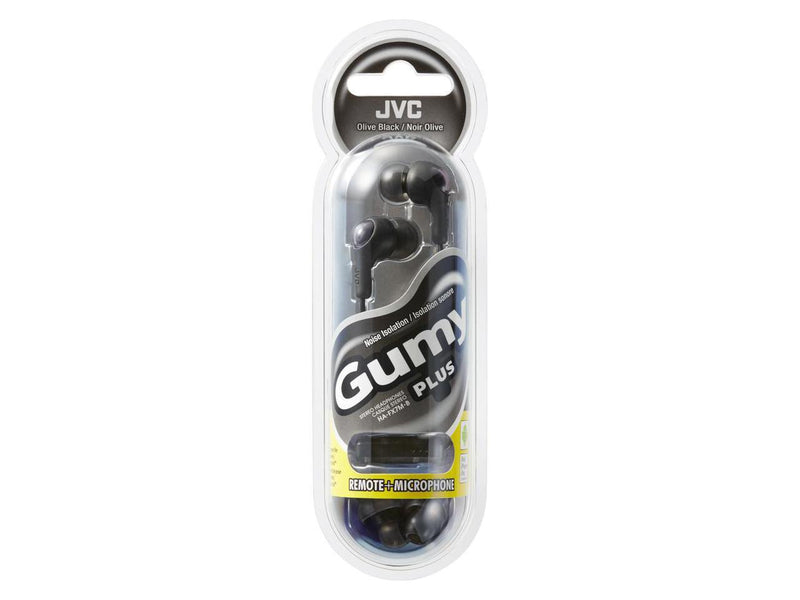 JVC Gumy Plus HA-FX7M Earset - Wired - 16 Ohm - 10 Hz - 20 kHz - Earbud - In-ear