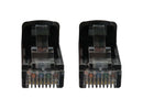 Tripp Lite Cat6a 10G Snagless Molded UTP Ethernet Cable (RJ45 M/M), PoE, Black,