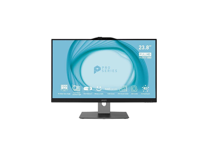 MSI All-in-One Computer PRO AP243TP 12M-007US Intel Core i7 12th Gen 12700