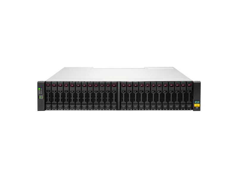 HPE MSA 2062 10GbE iSCSI SFF Storage - 24 x HDD Supported - 2 x HDD Installed -