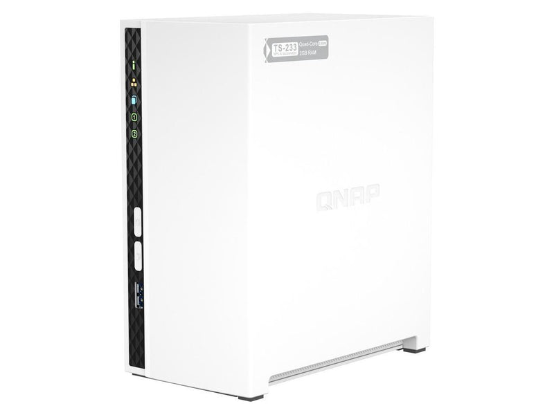 QNAP TS-233-US Diskless System Network Storage