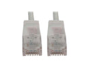 Tripp Lite Cat6a 10G Snagless Molded Slim UTP Ethernet Cable (RJ45 M/M), PoE,