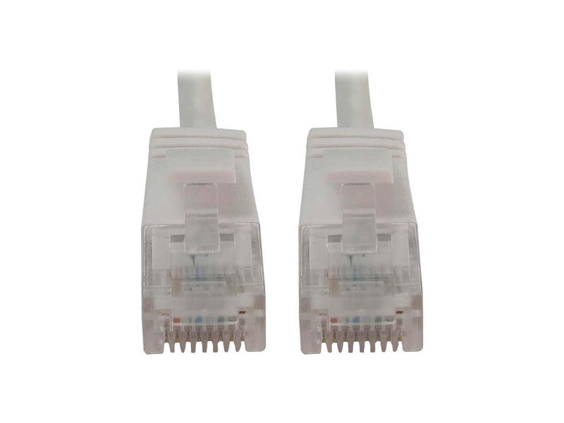 Tripp Lite Cat6a 10G Snagless Molded Slim UTP Ethernet Cable (RJ45 M/M), PoE,