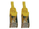 Tripp Lite Cat6a 10G Snagless Shielded Slim STP Ethernet Cable (RJ45 M/M), PoE,