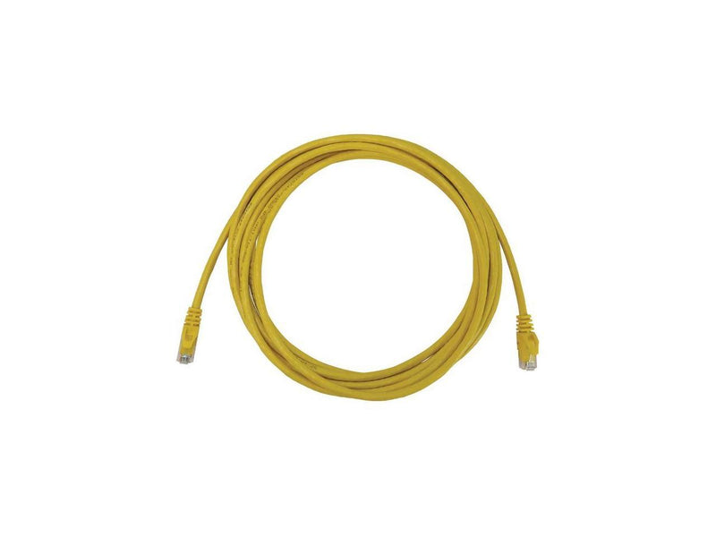 Tripp Lite Cat6a 10G Snagless Molded UTP Ethernet Cable (RJ45 M/M), PoE, Yellow,