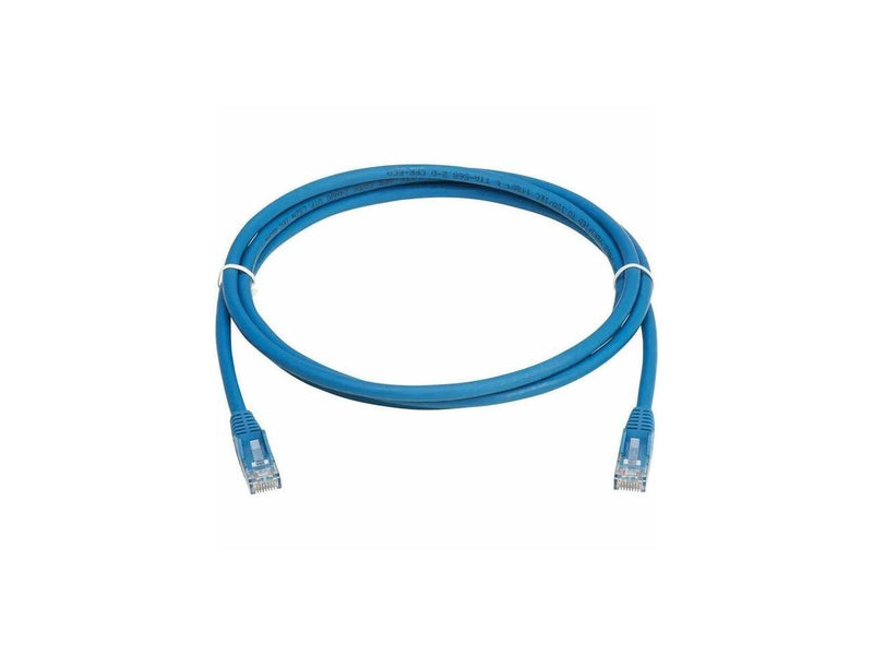 Cat6 Gigabit Snagless Molded UTP Ethernet Cable (RJ45 M/M), PoE, LSZH, Blue, 2 m