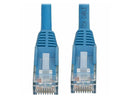 Cat6 Gigabit Snagless Molded UTP Ethernet Cable (RJ45 M/M), PoE, LSZH, Blue, 2 m