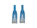Cat6 Gigabit Snagless Molded UTP Ethernet Cable (RJ45 M/M), PoE, LSZH, Blue, 1 m