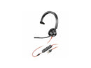 Poly Blackwire 3315 USB-A Headset TAA - Mono - Mini-phone (3.5mm), USB Type A -