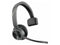 Poly VOYAGER 4300 UC 4320 Headset - Stereo - USB Type A - Wired/Wireless -