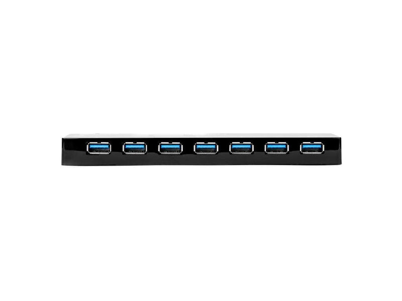 Rocstor 7-port USB Hub - USB 3.0 - External - 7 USB Port(s) - 7 USB 3.0 Port(s)