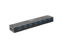 Rocstor 7-port USB Hub - USB 3.0 - External - 7 USB Port(s) - 7 USB 3.0 Port(s)