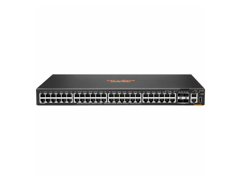 Aruba CX 6200F 48G 4SFP+ Switch - 48 Ports - Manageable - Gigabit Ethernet, 10