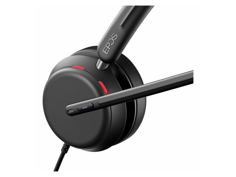 EPOS IMPACT 860T Headset - Microsoft Teams Certification - Stereo - USB Type C -