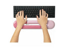 Kensington Duo Gel Wrist Rest - 0.87" Height x 17.72" Width x 3.66" Depth - Pink