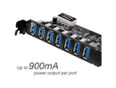 SIIG LB-US0514-S1 Usb 3.0 7-Port Ext Pcie Host Adapter - Usb Adapter - Pcie 2.0