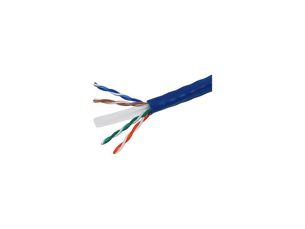 4xem 4XCAT61000BL 1000Ft Cat6 Blue 24Awg Network Utp Solid Cable 350Mhz Life