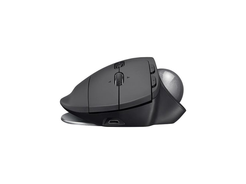 Logitech MX Ergo Wireless Trackball Mouse Adjustable Ergonomic Design, Control