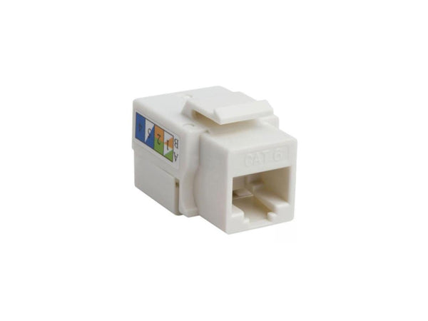 4Xem Cat6 Rj45 Keystone Jack Utp 110-Type (White)