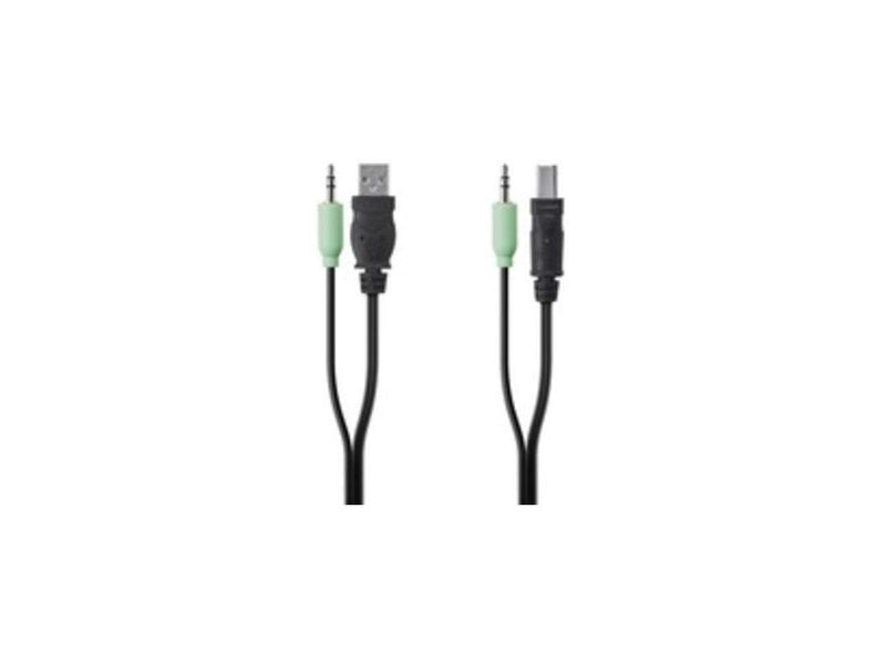 Belkin TAA USB/AUD SKVM CBL USB A/B 3.5mm AUDIO F1D9022B06T