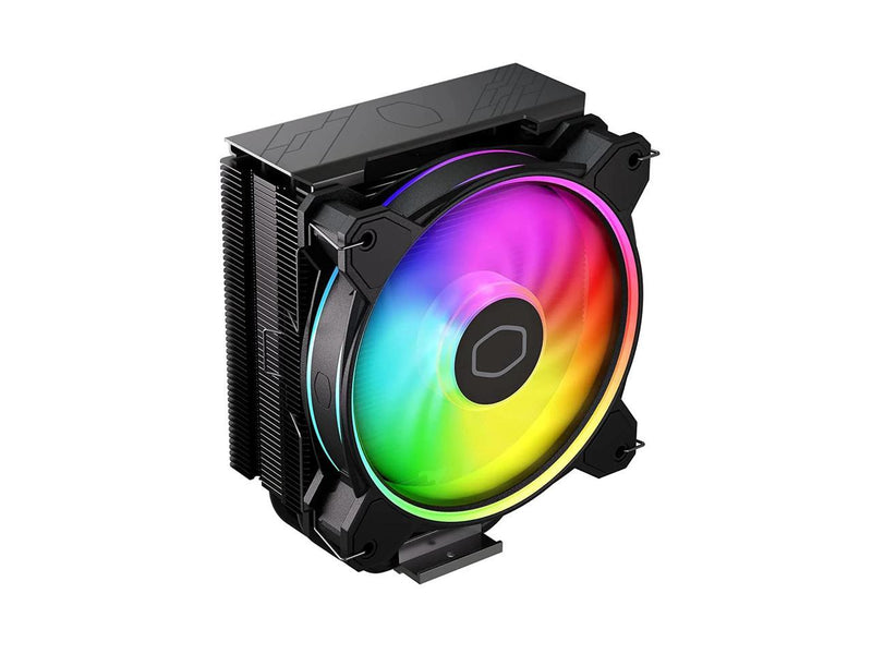 Cooler Master Hyper 212 Halo Black CPU Air Cooler, MF120 Halo² Fan, Dual Loop