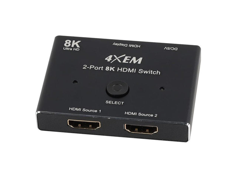 4XEM 8K 2-Port HDMI Switch 4X8KW003