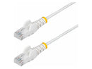 StarTech 20ft White Slim CAT6 Ethernet Cable Model N6PAT20WHS