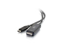 C2G 26889 USB-C to 4K UHD HDMI Audio/Video Adapter Cable (60Hz) Black (6 Feet,